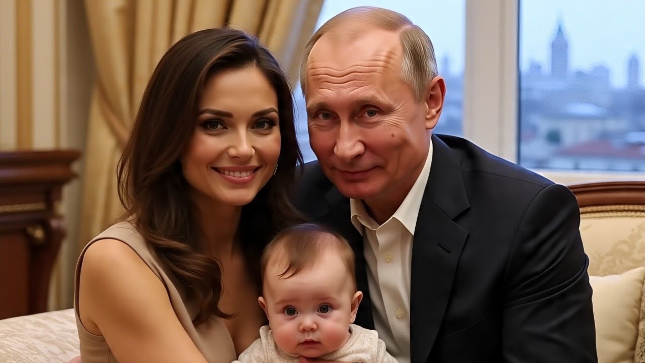 Putin Looking with Alina Kabaeva and Baby | Media Reports & Public Discussion