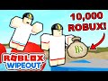 ROBLOX WIPEOUT CHALLENGE FOR 10K ROBUX!