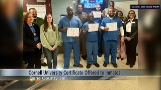 Inmates at Dane County Jail complete Cornell University certificate