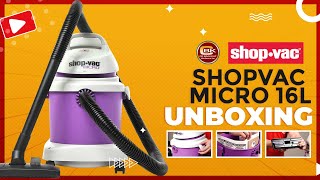 UNBOXING: ShopVac Micro 16L - YouTube