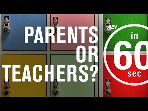 Education reform: Parent/teacher partnerships — Lessons from a charter school | IN 60 SECONDS