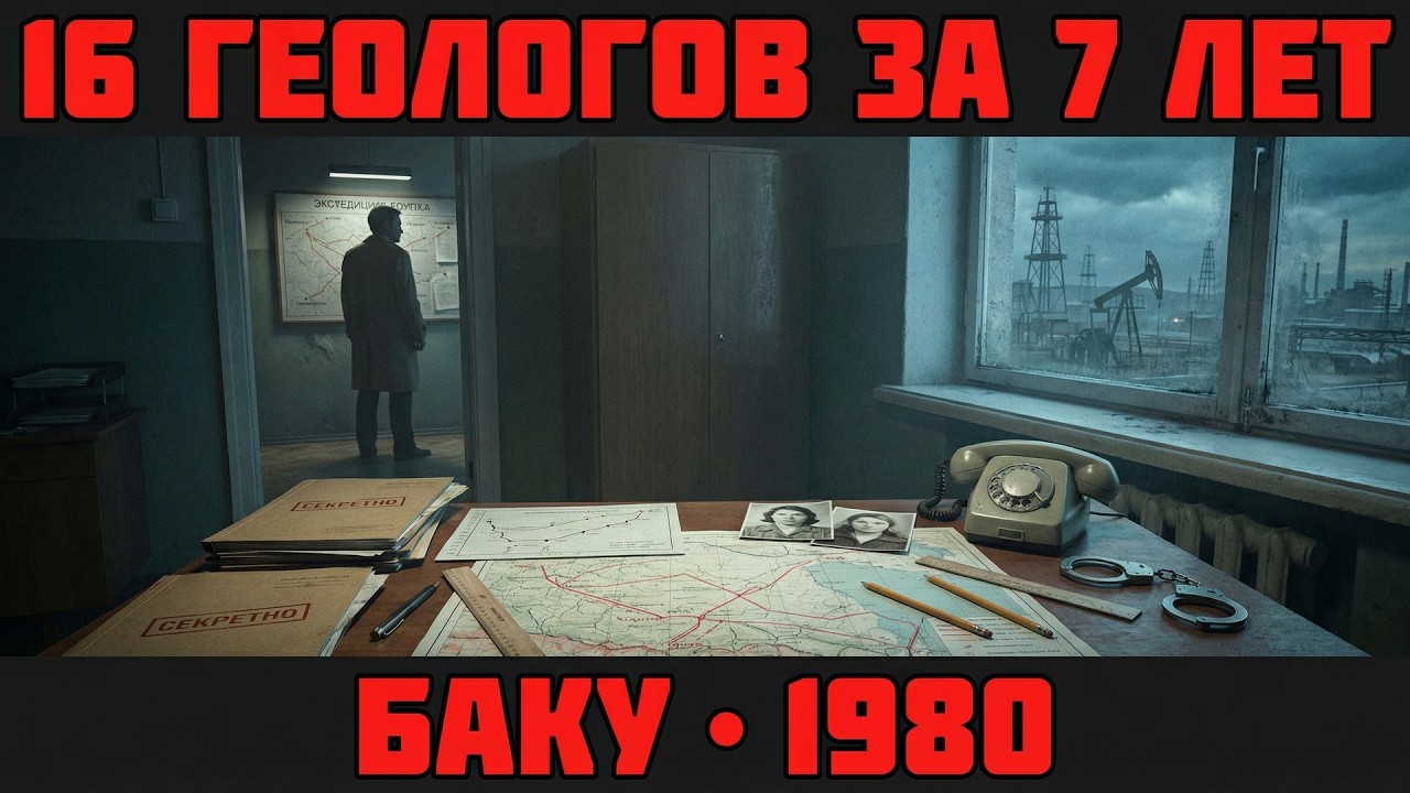МАНЬЯК ИЗ ПЛАНОВОГО ОТДЕЛА: он сам составлял маршруты своих жертв | Баку, 1980