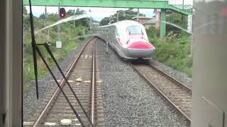 20190903 田沢湖線列車交換＠小岩井