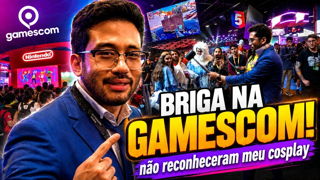 Youtuber kim kataguiri relata confusão e falta de reconhecimento por cosplay na gamescom