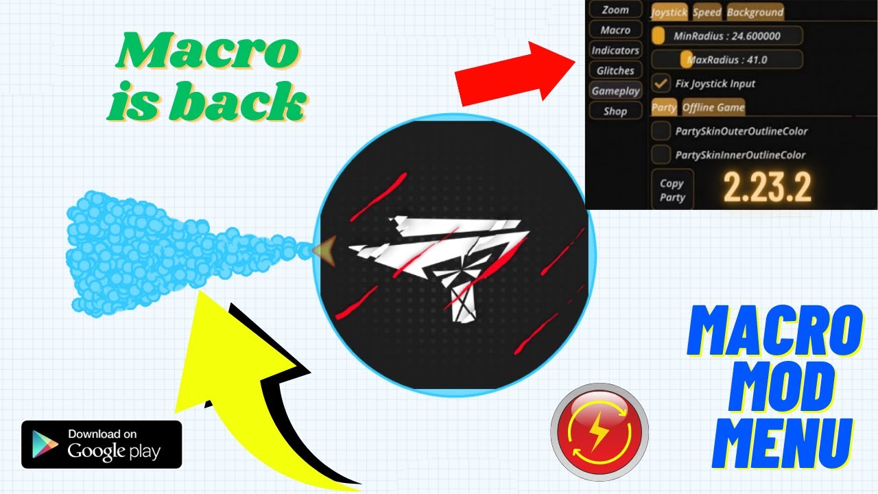 Agario Macro + Zoom 2023 with 1000x speed for Android and iOS YouTube