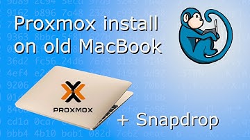 Proxmox basisinstallatiehandleiding - een oude MacBook Pro gebruiken als virtuele omgevingsserver
