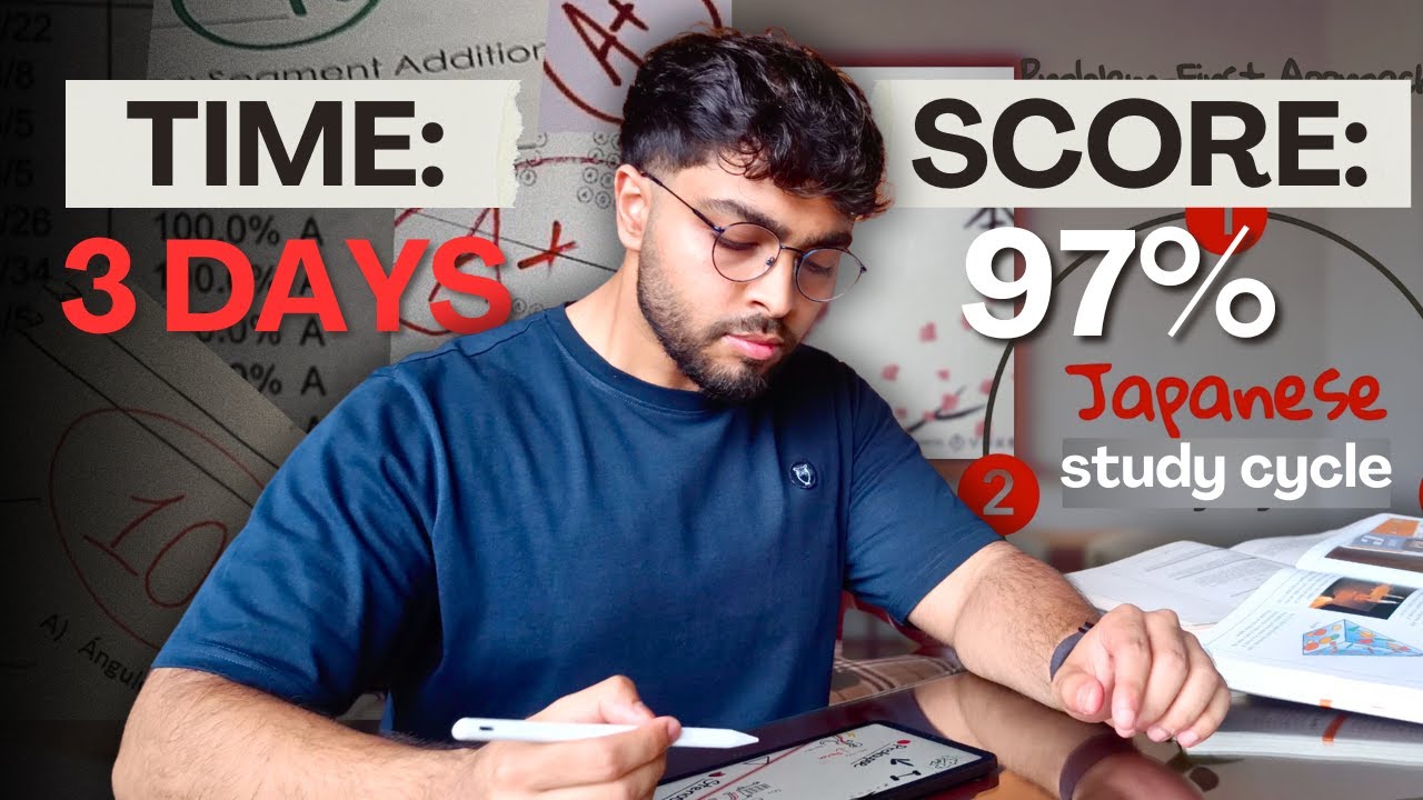 THIS ASIAN Cramming Method Made Me Study Dangerously Fast (I re-built their system from scratch)