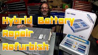 DIY Refurbish / Repair Hybrid Battery 2nd Gen Toyota Prius  EVPeak smart charger POA80 P0A80