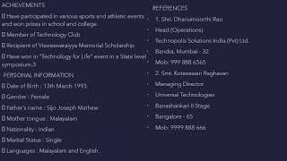 SEMESTER 1 MODULE 3 RESUME AND COVER LETTER