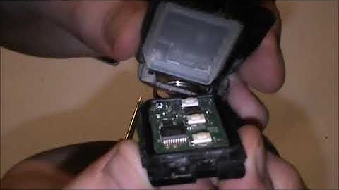 Holden ve key button replacement tutorial