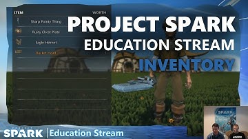 Project Spark Education Stream: Creating an Inventory (Part 1)