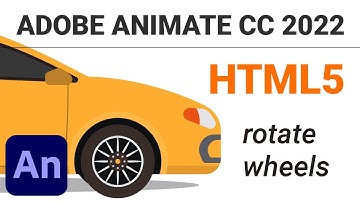 Adobe Animate CC TUTORIAL -  HOW TO USE ROTATION - HTML5