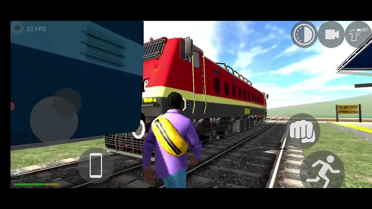 Train game play store room 