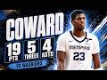 Cedric Coward 19 pts 5 threes 4 asts vs Warriors 2026 Summer League