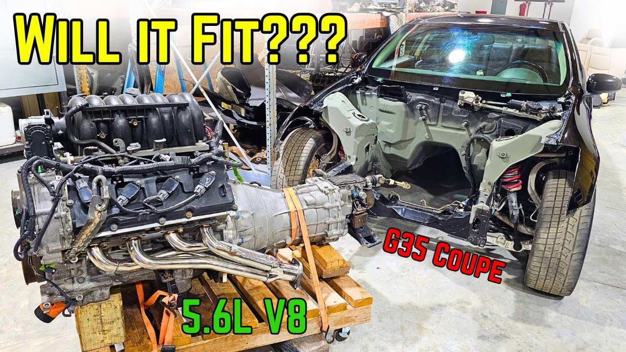 Замена двигателя VK56 на моем купе G35, эпизод 4 – Прощай, брандмауэр...