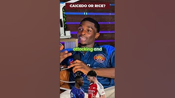 Caicedo vs Declan Rice: Best CDM in Football? Interceptions! #shorts