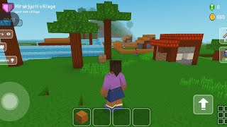 Block craft game / game 2/ new build 1 house 😳 screenshot 3