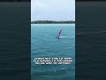 Reef De Kanter from Curacao sending a shaka 🤙 to the drone as he cruised to victory on Race 2 ye...