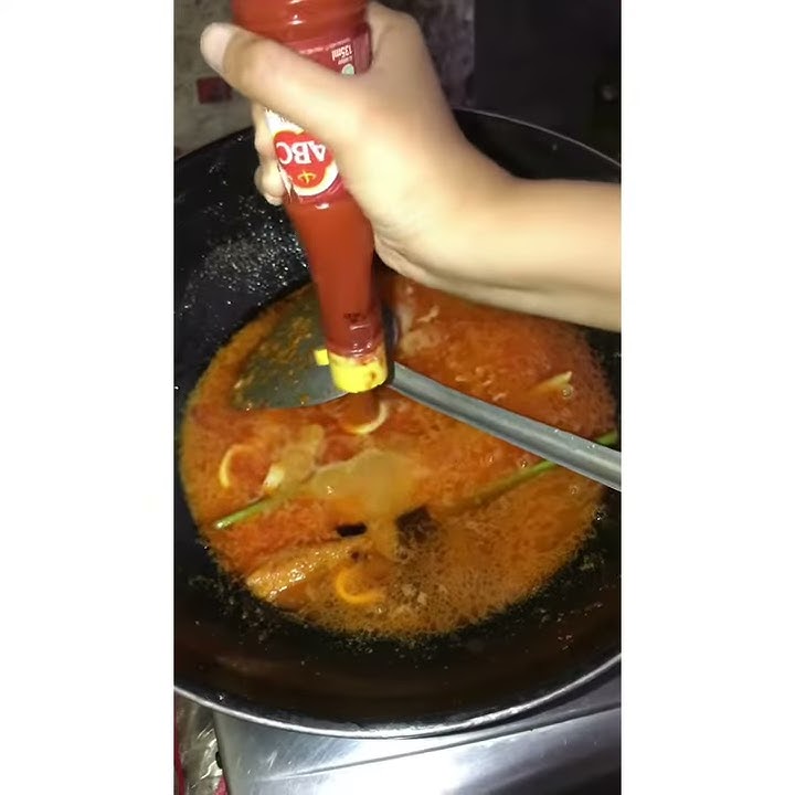 Cumi saus padang . By orang minang asli