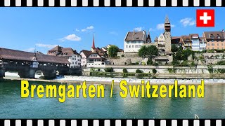 Switzerland / Walk through the wonderful old town of Bremgarten.  4K