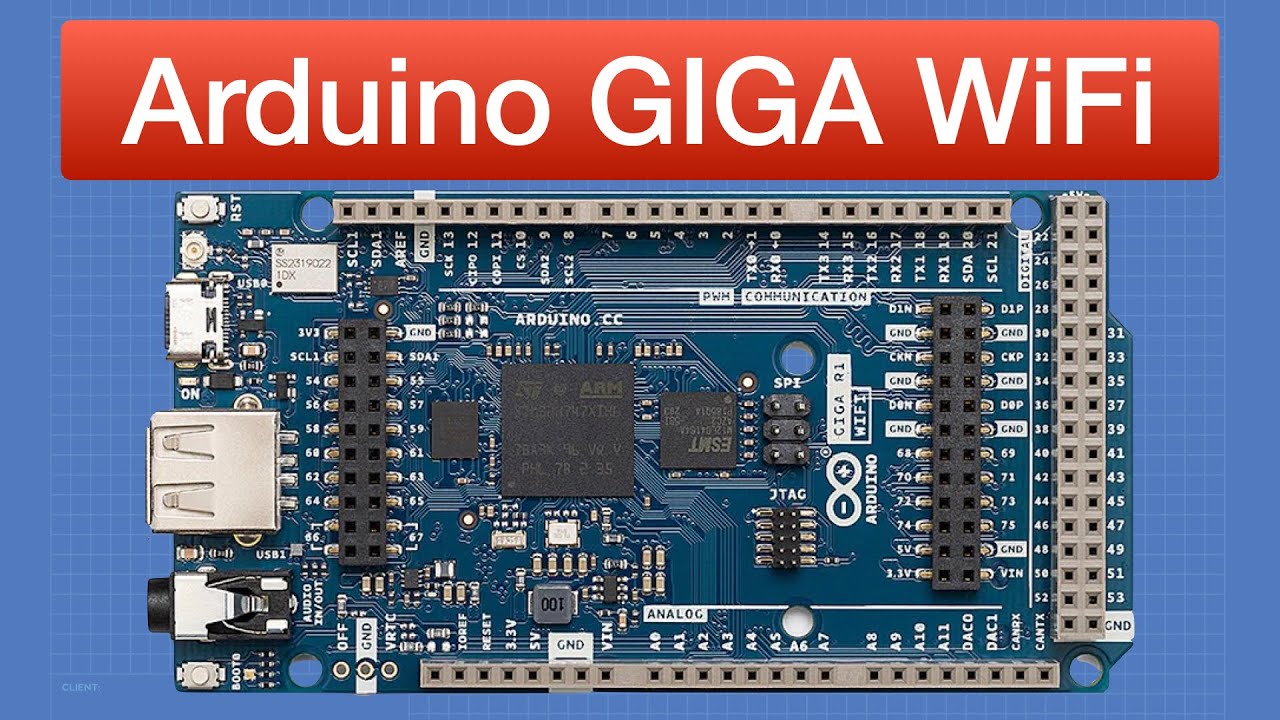 Arduino GIGA WiFi - First Look 