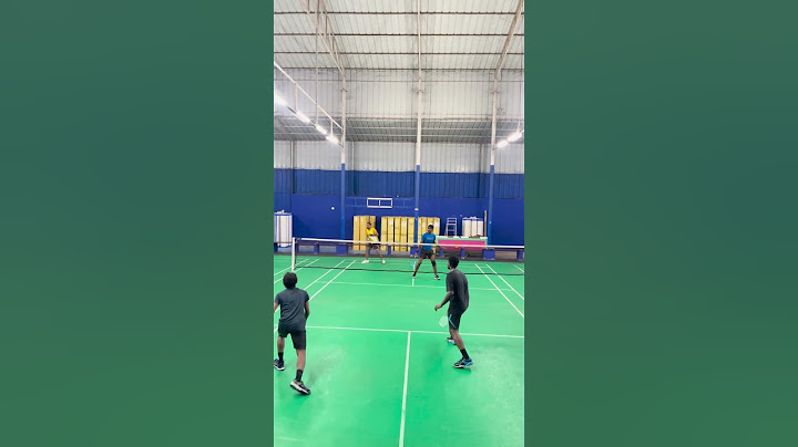 Fast-Paced Doubles Rally 🏸 🔥 😍