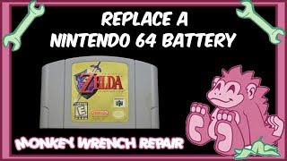How to Replace a N64 Battery