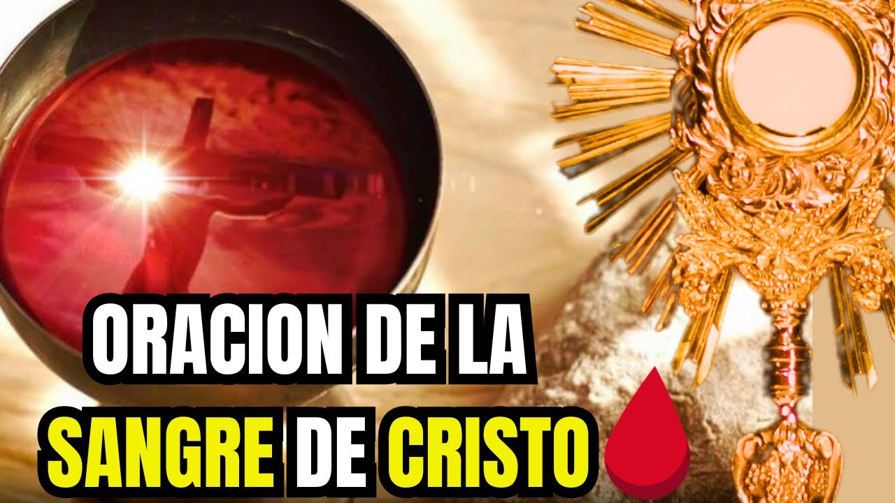 Oracion de SANACION y LIBERACION con la SANGRE DE CRISTO delante del ...