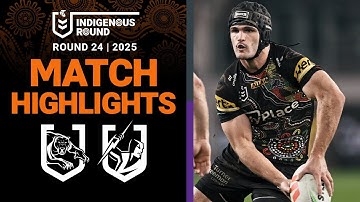 2025 NRL Match Highlights | Panthers v Storm | Round 24