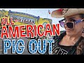 Allamerican pigout staying and feasting at the big texan steak ranch