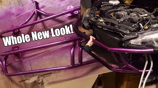 Painting Bash Bars On My Brz