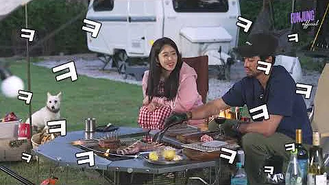 [RUS SUB] Ham Eun-jung, camping... Do you like it?...