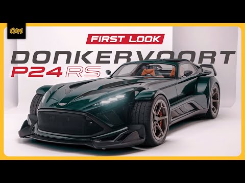 FIRST LOOK At The Insane Donkervoort P24 RS! | History, Factory tour & Full Reveal!