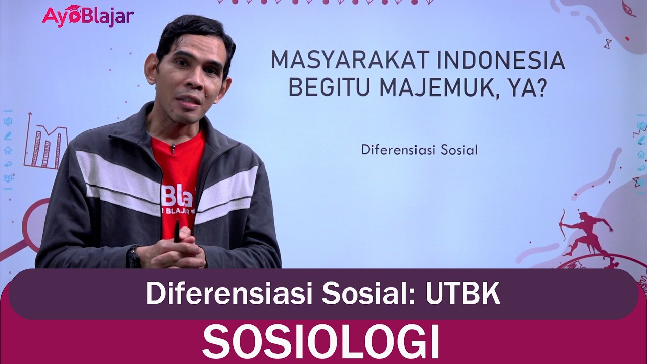 Sosiologi Kelas 12 - Diferensiasi Sosial - UTBK