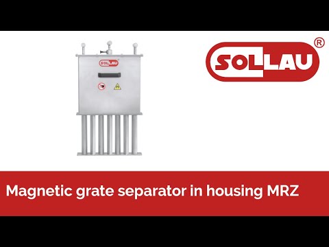 Gitter-Magnet im Gehäuse MRZ - SOLLAU s.r.o. - Magnetische Trennung