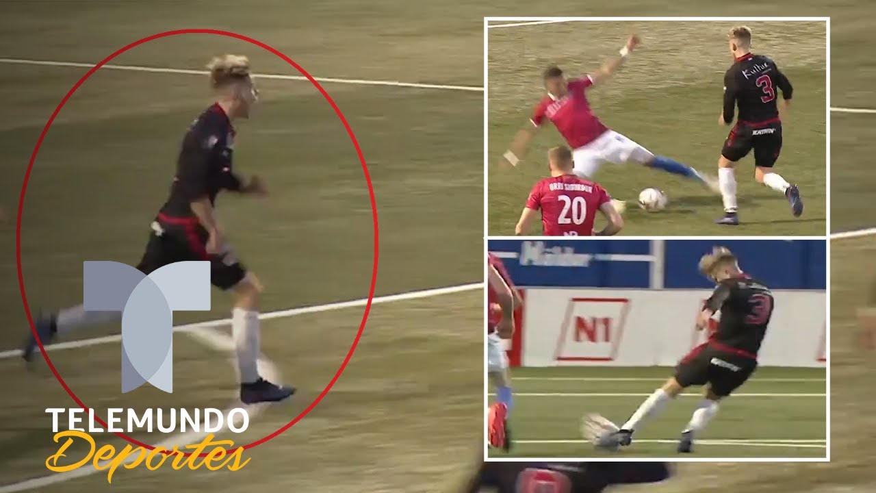 Alerta Puskas del Messi islandés: Dos caños y misil al ángulo | Telemundo Deportes - YouTube