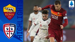 Roma won against cagliari 3-2 after a joan pedro brace with goals from
veretout, dzeko and mancini who sealed the win | serie timthis is
official chann...