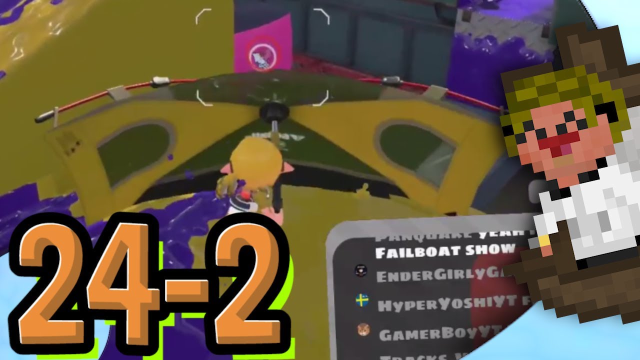 The new TentBrella (Not Laggy lol)「Splatoon 2: Multiplayer 🦑 Ep24 pt2」