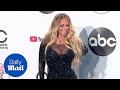Mariah Carey wows putting on a busty display  after the AMAs