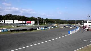 20131027 美浜軽耐久Rd.4レース　スプリント決勝　ビート/NA-1クラス　スタート②