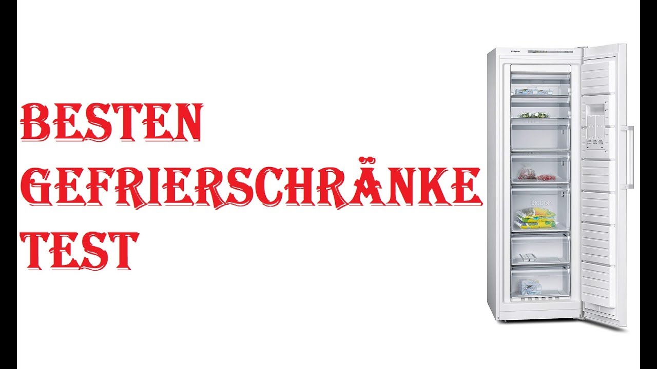 Die Besten Gefrierschränke Test