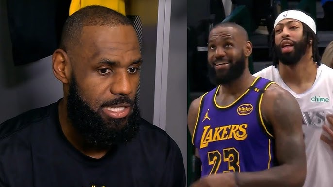LeBron James reacts to facing Anthony Davis for first time since trade