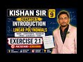 Class - 9 - chapter - 2 - introduction to linear polynomials, exercise 2.1