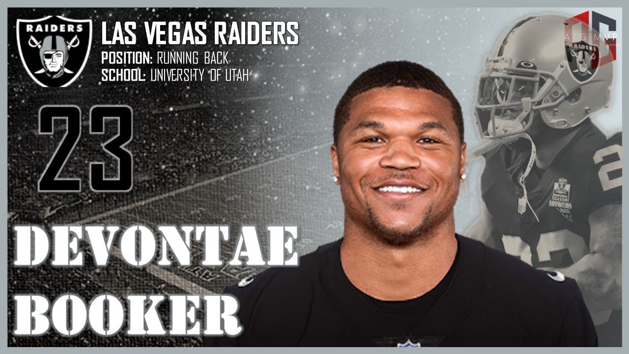 devontae booker raiders jersey