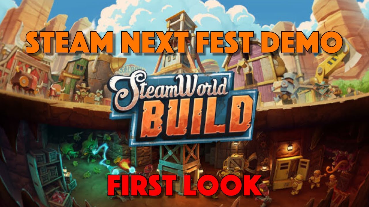 SteamWorld Build Demo - First Look From Steam Next Fest - YouTube