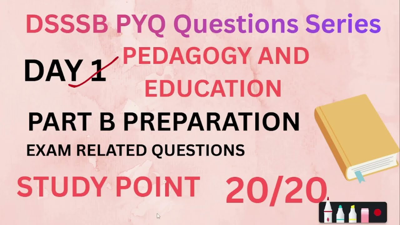 DSSSB PYQ Questions Series.......