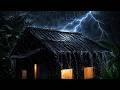 Heavy Rain on Roof 🌧️ Relaxing Sounds for Sleeping Fast