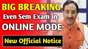 EVEN SEM EXAM IN ONLINE 😃|ugc guidelines 2021|ugc latest news today|makaut calcutta university exam