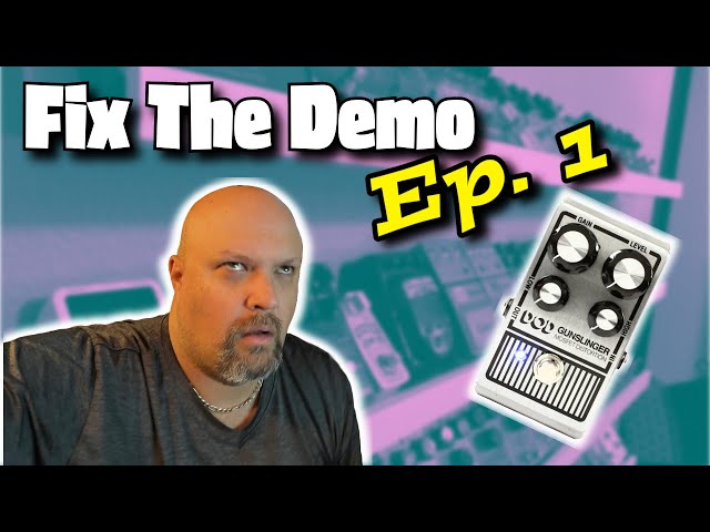【ほぼ未使用】DOD Gunslinger Distortion DOD Gunslinger MOSFET Distortion Pedal | Sweetwater