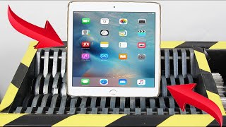 Experiment Apple Ipad Vs Shredder Crushing Metal Satisfying Asmr Video